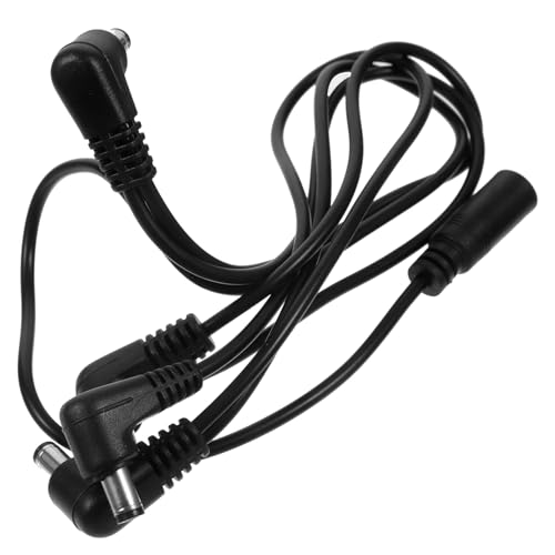 TOYANDONA Effector Power Cable Elektrisches Gitarrenpedal Stromversorgungskabel Anschlusskabel Schwarz Langlebig Geeignet für Effektgeräte und Keyboard Zubehör TOYANDONA Effector Power Cable Elektrisches Gitarrenpedal Stromversorgungskabel Anschlusskabel Schwarz Langlebig Geeignet für Effektgeräte und Keyboard Zubehör von TOYANDONA