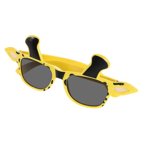 TOYANDONA Gelbe Giraffen kostümbrille Partybrille Cartoon Tier design für Faschingskostüme Geburtstagsdeko und Tierkostüm Zubehör TOYANDONA Gelbe Giraffen kostümbrille Partybrille Cartoon Tier design für Faschingskostüme Geburtstagsdeko und Tierkostüm Zubehör von TOYANDONA