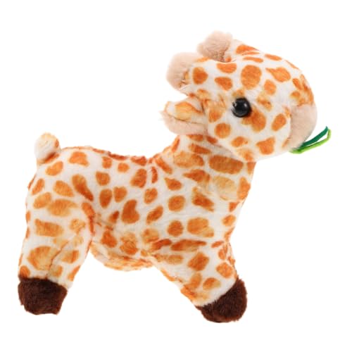 TOYANDONA Giraffe Plüsch Schulter Magnet Niedliches Kuscheltier Für Kostümpartys Und Geburtstagsgeschenke Weicher Und Bequemer Sicherem Magnetverschluss von TOYANDONA