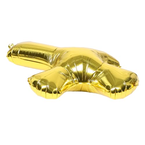 TOYANDONA Goldene Kreuz form Aluminiumfolie Luftballons für Taufe und Kommunion Auslaufsicher Dekorative Partyballons für Babyparty Erstkommunion Osterfest und Festliche Sakrament feiern TOYANDONA Goldene Kreuz form Aluminiumfolie Luftballons für Taufe und Kommunion Auslaufsicher Dekorative Partyballons für Babyparty Erstkommunion Osterfest und Festliche Sakrament feiern von TOYANDONA