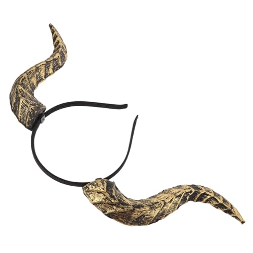 TOYANDONA Gothic Halloween Teufel Horn Stirnband mit Abnehmbaren Dämonen Hörnern Steampunk Cosplay Accessoire für Wikinger Kostüme und Fantasy Verkleidungen Komfortabel und Vielseitig TOYANDONA Gothic Halloween Teufel Horn Stirnband mit Abnehmbaren Dämonen Hörnern Steampunk Cosplay Accessoire für Wikinger Kostüme und Fantasy Verkleidungen Komfortabel und Vielseitig von TOYANDONA