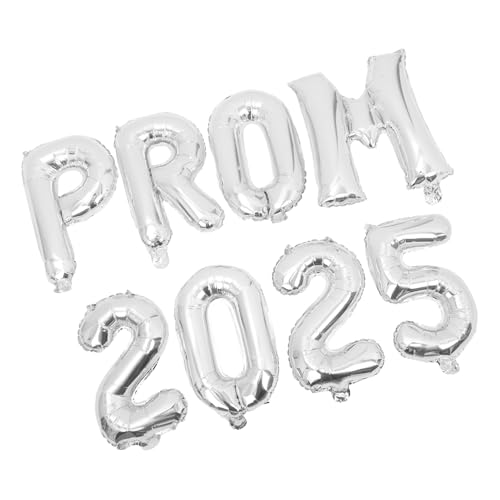 TOYANDONA Graduation Folienballon Silber Prom Partydeko Abschlussfeiern Stilvolle Langlebige Folienballons Geeignet für Innen Außenbereiche Festliche Atmosphäre TOYANDONA Graduation Folienballon Silber Prom Partydeko Abschlussfeiern Stilvolle Langlebige Folienballons Geeignet für Innen Außenbereiche Festliche Atmosphäre von TOYANDONA