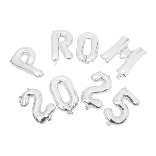 TOYANDONA Graduation Party Folienballons Silber Prom Luftballons für Indoor Outdoor Feier Abschlussdekoration Stilvoll Langlebig TOYANDONA Graduation Party Folienballons Silber Prom Luftballons für Indoor Outdoor Feier Abschlussdekoration Stilvoll Langlebig von TOYANDONA