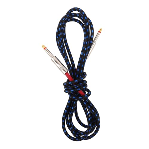 TOYANDONA Guitar Amp Cord Geflochtenes Patchkabel Gitarre Bass Pedale Rauscharm Flexible Audioverbindung Kompatibel mit Effektgeräten Verstärkern Mandoline TOYANDONA Guitar Amp Cord Geflochtenes Patchkabel Gitarre Bass Pedale Rauscharm Flexible Audioverbindung Kompatibel mit Effektgeräten Verstärkern Mandoline von TOYANDONA