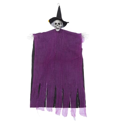 TOYANDONA Hängender Skelet Geist mit Verstellbaren Händen und Kopf für Garten Terrasse Balkon für Gruselige Halloween Feiern TOYANDONA Hängender Skelet Geist mit Verstellbaren Händen und Kopf für Garten Terrasse Balkon für Gruselige Halloween Feiern von TOYANDONA