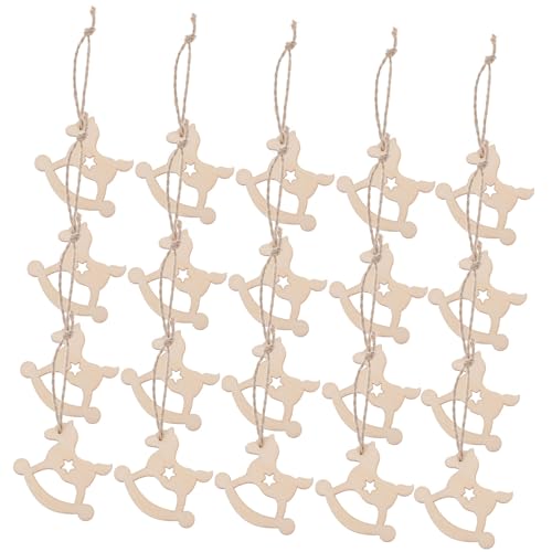 TOYANDONA Holzpferd Dekoanhänger Teilig mit Juteband Handgefertigte Rustikale Holzfiguren für DIY Basteln Partydekorationen Vielseitig Einsetzbar Natürliche Holzscheiben TOYANDONA Holzpferd Dekoanhänger Teilig mit Juteband Handgefertigte Rustikale Holzfiguren für DIY Basteln Partydekorationen Vielseitig Einsetzbar Natürliche Holzscheiben von TOYANDONA