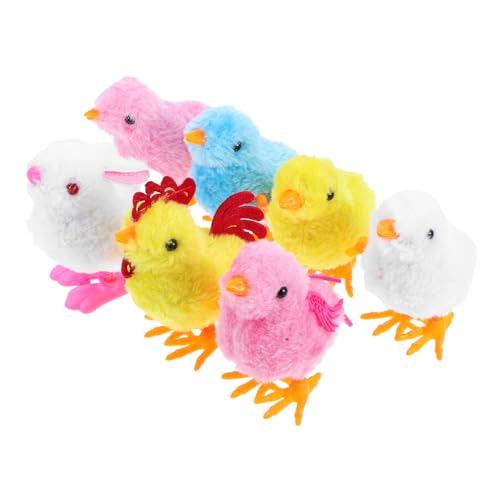 TOYANDONA Hüpfende Küken & Kaninchen Wind Up Für Ostern Fluffy Hüpfer Für Mitgebsel Und Partytüten Bunte Hühner Und Hasen Für TOYANDONA Hüpfende Küken & Kaninchen Wind Up Für Ostern Fluffy Hüpfer Für Mitgebsel Und Partytüten Bunte Hühner Und Hasen Für von TOYANDONA