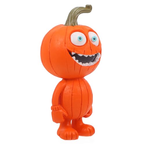 TOYANDONA Kürbismann Wohndekoration gruseliger Kürbis Halloween Abziehbilder Kürbislicht große Schaumkürbisse gut grusel deko Festliche Dekoration Tischschilder Desktop-Ornamente Harz Orange TOYANDONA Kürbismann Wohndekoration gruseliger Kürbis Halloween Abziehbilder Kürbislicht große Schaumkürbisse gut grusel deko Festliche Dekoration Tischschilder Desktop-Ornamente Harz Orange von TOYANDONA