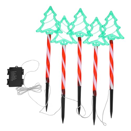 TOYANDONA LED Weihnachtsbaum Gartenstecker mit Roten und Weißen LED Lichtern Wasserdichtes Outdoor Weihnachtsdeko für Rasen Wegbeleuchtung Batteriebetrieben mit Timerfunktion Einfache TOYANDONA LED Weihnachtsbaum Gartenstecker mit Roten und Weißen LED Lichtern Wasserdichtes Outdoor Weihnachtsdeko für Rasen Wegbeleuchtung Batteriebetrieben mit Timerfunktion Einfache von TOYANDONA
