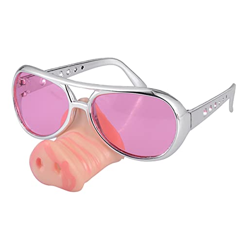 TOYANDONA Lustige Party Brille Neuheit Nase Sonnenbrille Kleid Up Kostüm Party Brille für Foto Requisiten Fiesta Karneval Party Favor von TOYANDONA