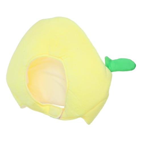 TOYANDONA Lustige Zitronen Kopfbedeckung Leicht und Bequem für Erwachsene Fasching Geburtstag Karneval Fotorequisit von TOYANDONA