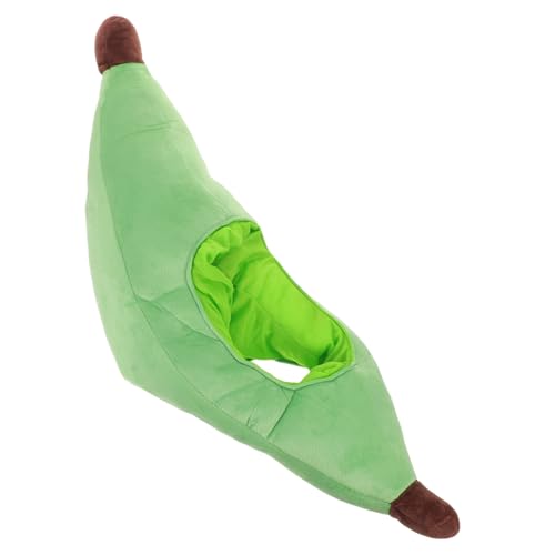 TOYANDONA Lustiger Bananenhut aus Weichem Stoff Leichter Wiederverwendbarer Frucht-kostümkopfschmuck für Jugend-cosplay Halloween-party Foto-requisiten und Kreative Verkleidungen von TOYANDONA