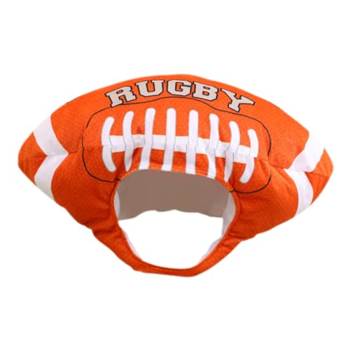TOYANDONA Lustiger Rugby Cosplay Hut Plüsch Dekorative Party Kopfbedeckung Robust und für Festivals und Kostümpartys Sorgt für Fröhliche und Auffälliges Outfit TOYANDONA Lustiger Rugby Cosplay Hut Plüsch Dekorative Party Kopfbedeckung Robust und für Festivals und Kostümpartys Sorgt für Fröhliche und Auffälliges Outfit von TOYANDONA