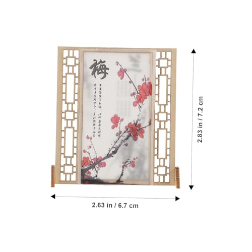 TOYANDONA Miniatur Chinesischer Dekorativer Bildschirm Modell Teiliges Stabiles Material Vielseitig für Puppenhaus Mikro Landschaft und Hausdekoration Leicht und Platzsparend Langlebig TOYANDONA Miniatur Chinesischer Dekorativer Bildschirm Modell Teiliges Stabiles Material Vielseitig für Puppenhaus Mikro Landschaft und Hausdekoration Leicht und Platzsparend Langlebig von TOYANDONA