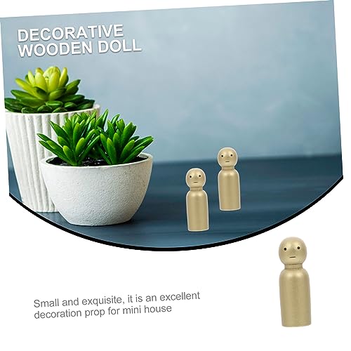 TOYANDONA Miniatur Holzfigur Goldfarbener Junge Robustes Holzspielzeug für Sandtisch Dekoration Micro Landschaftsornament für Desktop für DIY und Miniatur Szenenlayouts TOYANDONA Miniatur Holzfigur Goldfarbener Junge Robustes Holzspielzeug für Sandtisch Dekoration Micro Landschaftsornament für Desktop für DIY und Miniatur Szenenlayouts von TOYANDONA