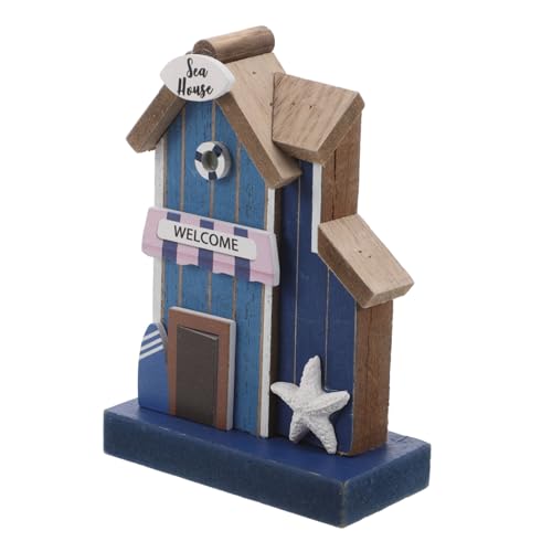 TOYANDONA Miniatur Stranddekoration Holzfiguren Mediterraner Stil Puppenhaus Zubehör Mini Strandlandschaft Deko für Sammler TOYANDONA Miniatur Stranddekoration Holzfiguren Mediterraner Stil Puppenhaus Zubehör Mini Strandlandschaft Deko für Sammler von TOYANDONA