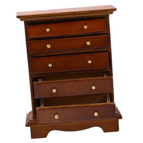 TOYANDONA Miniaturschrank Für Puppenhäuser Holz Vintage Stil Miniatur Puppenhaus Schlafzimmer Möbel Zubehör Kommode Schrank Nachttische Schrank TOYANDONA Miniaturschrank Für Puppenhäuser Holz Vintage Stil Miniatur Puppenhaus Schlafzimmer Möbel Zubehör Kommode Schrank Nachttische Schrank von TOYANDONA