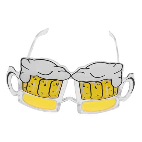 TOYANDONA Partybrille Bierglas Transparent Lustige Brille Sommer Party Foto Requisite Leicht Komfortabel Für Erwachsene Unisex Karneval Luau Pool Feiern TOYANDONA Partybrille Bierglas Transparent Lustige Brille Sommer Party Foto Requisite Leicht Komfortabel Für Erwachsene Unisex Karneval Luau Pool Feiern von TOYANDONA