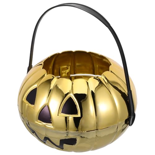 TOYANDONA Plastische Trick Treat Körbe mit Griffen für Halloween Partys Dekoration Perfektes Party von TOYANDONA