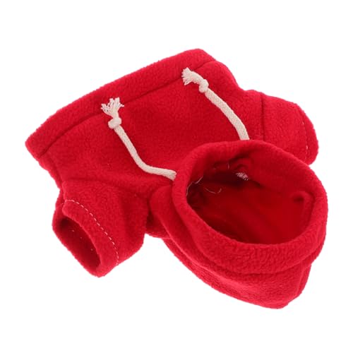 TOYANDONA Plüschbärenkleidung niedliche Kleidung einzigartige Spielzeuge Puppenstatuen Plüschbär Kleidung Hoodie für Plüschtiere DIY Puppen-Nähspielzeug Kleidung für Spielzeugbären Stoff rot TOYANDONA Plüschbärenkleidung niedliche Kleidung einzigartige Spielzeuge Puppenstatuen Plüschbär Kleidung Hoodie für Plüschtiere DIY Puppen-Nähspielzeug Kleidung für Spielzeugbären Stoff rot von TOYANDONA