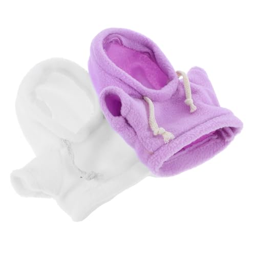 TOYANDONA Plushies Dress-up 2 Stück Bären-Kapuzenpullover – Kuscheltier-Kleidung Ersatz-Sets Für Puppen Und Tiere TOYANDONA Plushies Dress-up 2 Stück Bären-Kapuzenpullover – Kuscheltier-Kleidung Ersatz-Sets Für Puppen Und Tiere von TOYANDONA