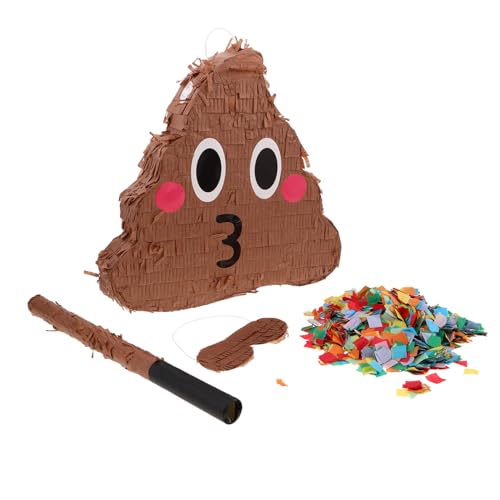 TOYANDONA Poop Pinata Prank Poop Partyspiele Geburtstagdekorationen gefälschte Kotdekorationen Kotpartyzubehör Party-Piñata kecke Figuren Papier Kaffee Zufällige Farbe TOYANDONA Poop Pinata Prank Poop Partyspiele Geburtstagdekorationen gefälschte Kotdekorationen Kotpartyzubehör Party-Piñata kecke Figuren Papier Kaffee Zufällige Farbe von TOYANDONA