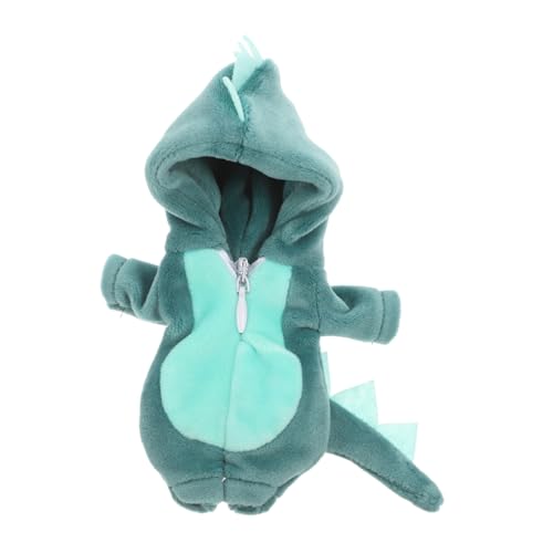TOYANDONA Puppen-Dinosaurier-Kleidung Dekorative Puppenkleidung Verschleißfeste Puppenversorgung Zartes Puppendekor Puppenkostüm Als Ersatz Bezauberndes Puppendekor Stoff Light Green TOYANDONA Puppen-Dinosaurier-Kleidung Dekorative Puppenkleidung Verschleißfeste Puppenversorgung Zartes Puppendekor Puppenkostüm Als Ersatz Bezauberndes Puppendekor Stoff Light Green von TOYANDONA