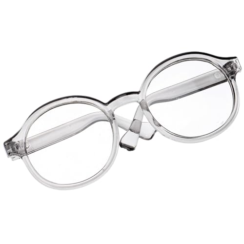 TOYANDONA Puppenbrille Transparent Puppenzubehör Miniatur Brille für Bjd Puppen und DIY Dekoration TOYANDONA Puppenbrille Transparent Puppenzubehör Miniatur Brille für Bjd Puppen und DIY Dekoration von TOYANDONA