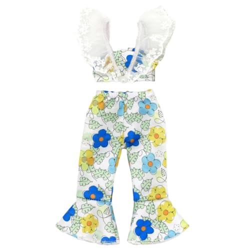 TOYANDONA Puppenkleidung Prinzessin Zubehör Kleidung für Puppe Urlaubspuppen-Outfits Outfit für Puppe Puppen-Outfits Stoff von TOYANDONA