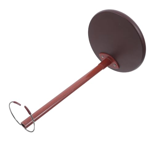 TOYANDONA Puppenständer Doll Standinhaber Basen Aktionsfigur Steht Puppenbestandsbasis Aktionsfigur Anzeige Steht plastisch Dollhouse Decor Puppeninhaber Riser anzeigen Plastik Braun von TOYANDONA