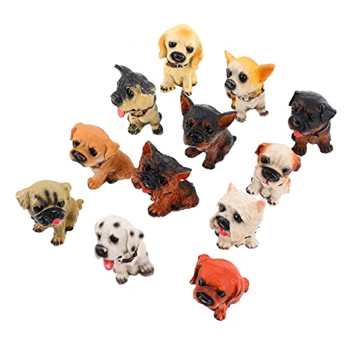 TOYANDONA Resin Hund Figurinen Set Handgefertigte Deko Für Hunde Liebhaber 3 Große Hundemuster Buntem Geschenkbox Perfekte Hund Dekoration Für Zuhause TOYANDONA Resin Hund Figurinen Set Handgefertigte Deko Für Hunde Liebhaber 3 Große Hundemuster Buntem Geschenkbox Perfekte Hund Dekoration Für Zuhause von TOYANDONA