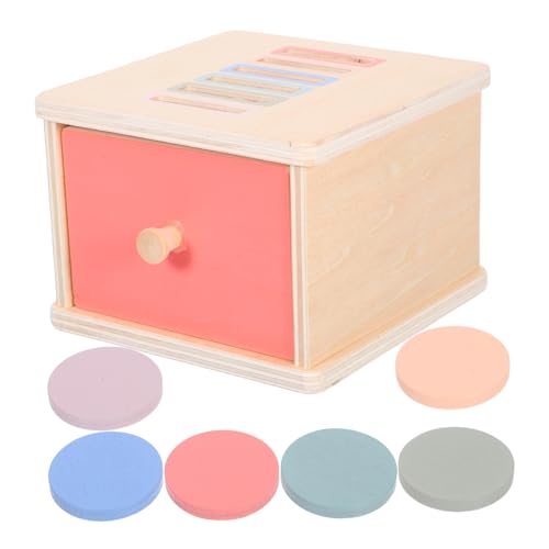 TOYANDONA Sortierbox für Farben und Formen Montessori für Kleinkinder Holzspielzeug Feinmotorik und Farberkennung für Jahre Alte TOYANDONA Sortierbox für Farben und Formen Montessori für Kleinkinder Holzspielzeug Feinmotorik und Farberkennung für Jahre Alte von TOYANDONA