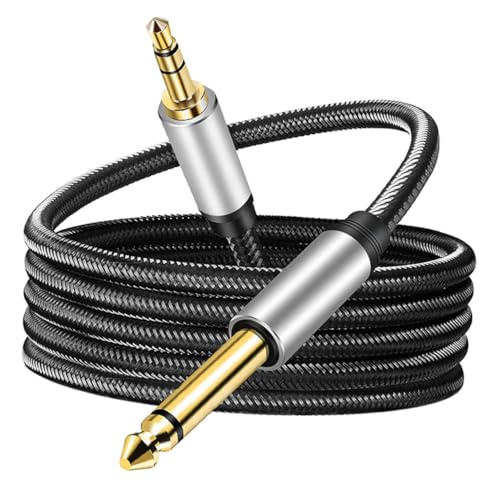 TOYANDONA Trs Mono Gitarren Audio Kabel Vergoldet Langlebig Robust Stereo Anschlusskabel für Instrumente TOYANDONA Trs Mono Gitarren Audio Kabel Vergoldet Langlebig Robust Stereo Anschlusskabel für Instrumente von TOYANDONA