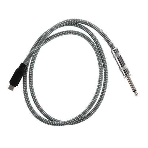 TOYANDONA Type C Audio Kabel für Gitarre USB C zu Xlr Kabel für Smartphone Computer Langlebig mit Exzellenter Klangqualität für Aufnahmen und Live Performances von TOYANDONA
