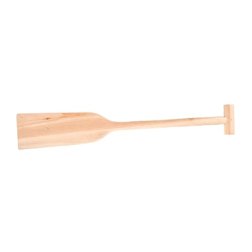 TOYANDONA Unfertiges Holzpaddel DIY Bastelset zum Bemalen Glattes Holzpaddel für Dekorative Anhänger Dekoration für Kreative Handwerksprojekte Individuell Gestaltbar von TOYANDONA