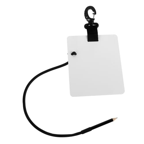 TOYANDONA Unterwasser Schreibtafel mit Clip Leichtes Tauch Whiteboard für Einfaches Schreiben und Zeichnen für Tauchen und Schnorcheln und Komfortable Schreiboberfläche von TOYANDONA