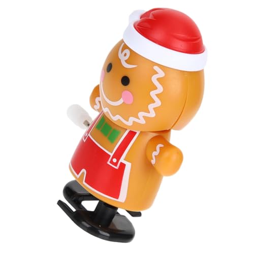 TOYANDONA Weihnachtliches Aufziehspielzeug Lebkuchenmann Wind Up Toy Interaktives GEH und Nickspielzeug Lustiges für Familien Tischdekoration TOYANDONA Weihnachtliches Aufziehspielzeug Lebkuchenmann Wind Up Toy Interaktives GEH und Nickspielzeug Lustiges für Familien Tischdekoration von TOYANDONA