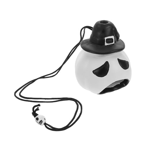 TOYANDONA Weiße Pfeife Im Aztaka-Stil Erzeugt Laute Geisterschreie Und Todesschreie Für Halloween-Partys Kompaktes Design Robuste Qualität Einfaches Spiel Für Altersgruppen TOYANDONA Weiße Pfeife Im Aztaka-Stil Erzeugt Laute Geisterschreie Und Todesschreie Für Halloween-Partys Kompaktes Design Robuste Qualität Einfaches Spiel Für Altersgruppen von TOYANDONA