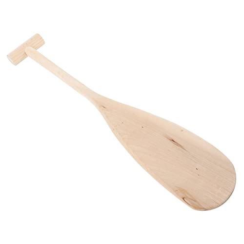 TOYANDONA Zellstoff handhaben rustikal Komfort-Kanupaddel Kanus Kanu für hölzernes Ruder Kid Canoe Paddel hölzerne Ruder für Boote Kanupaddel für Bootspaddel Holz Khaki von TOYANDONA