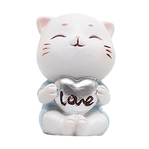 TOYANDONA auto innenausstattung Kuchendekorationen für die Babyparty Kaninchen Spielzeugkatze Kuchenverzierung Kuchendeckel Katze cute decor home decoration Harzornament Dekoration Blue TOYANDONA auto innenausstattung Kuchendekorationen für die Babyparty Kaninchen Spielzeugkatze Kuchenverzierung Kuchendeckel Katze cute decor home decoration Harzornament Dekoration Blue von TOYANDONA