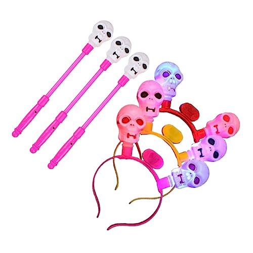 TOYANDONA leuchtende Requisiten halloween schminke set schminkset halloween costume halloween leuchtstab halloween leuchtstäbe Halloween-Partybevorzugung Halloween-Party-Haarband Weiß TOYANDONA leuchtende Requisiten halloween schminke set schminkset halloween costume halloween leuchtstab halloween leuchtstäbe Halloween-Partybevorzugung Halloween-Party-Haarband Weiß von TOYANDONA