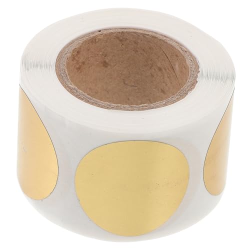 TOYZFRIENDY 1 Rolle Runde Scratch Off Aufkleber Selbstklebende Aufkleber für Diy für Klassenzimmer Partys und Kreative Aktivitäten von TOYZFRIENDY