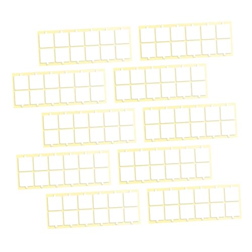 TOYZFRIENDY 10 Blatt Doppelseitiges Klebeband Transparent Stark Haftende Montagefolie für Akustikschaumplatten Geräuschdämmendes Klebepad Rückstandsfrei Entfernbar Vielseitig für Diy und von TOYZFRIENDY