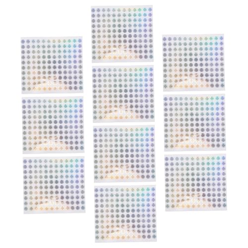 TOYZFRIENDY 10 Blatt Qc Pass Prüfplaketten Selbstklebende Qualitätskontrolle Aufkleber mit Manipulationsschutz und Hologramm für Produktsicherheit und Verbraucherzufriedenheit von TOYZFRIENDY