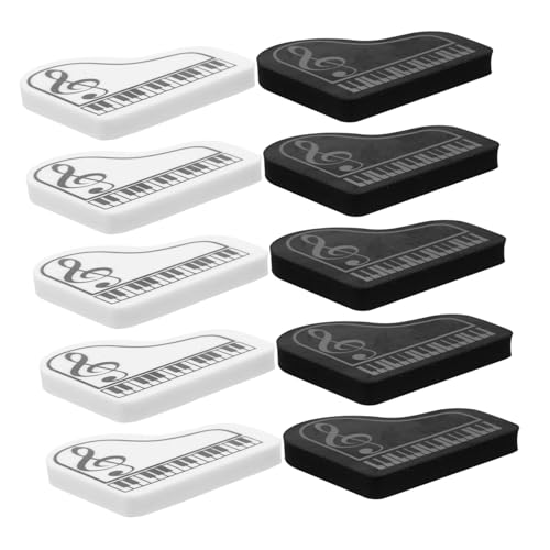 TOYZFRIENDY 10 Stück Teiliges Kleine Klavier radiergummis mit Kreativem Design Tragbare Mini radierer für Schüler Einzigartige Radiergummis für Jungen und Mädchen für Schule Büro und TOYZFRIENDY 10 Stück Teiliges Kleine Klavier radiergummis mit Kreativem Design Tragbare Mini radierer für Schüler Einzigartige Radiergummis für Jungen und Mädchen für Schule Büro und von TOYZFRIENDY