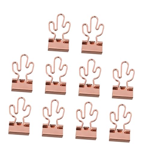 TOYZFRIENDY 10 Stück Teiliges Metall Binder Clips in Roségold Stabile Büroklammern für Papier Vielseitige Organizer Klemmen für Schule Büro Dokumente und Schreibwaren TOYZFRIENDY 10 Stück Teiliges Metall Binder Clips in Roségold Stabile Büroklammern für Papier Vielseitige Organizer Klemmen für Schule Büro Dokumente und Schreibwaren von TOYZFRIENDY