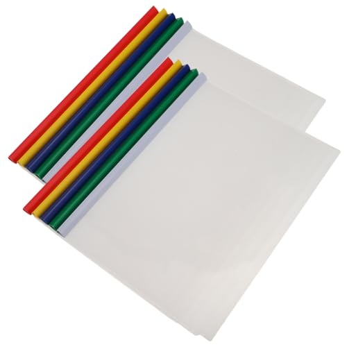 TOYZFRIENDY 10 Stück Teiliges Transparente Kunststoff Schiebeordner mit Rückenbreite Portable Klare Projektmappen für Dokumentenorganisation Vielseitig für Büro Schule und Zuhause in Gelb TOYZFRIENDY 10 Stück Teiliges Transparente Kunststoff Schiebeordner mit Rückenbreite Portable Klare Projektmappen für Dokumentenorganisation Vielseitig für Büro Schule und Zuhause in Gelb von TOYZFRIENDY