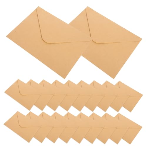 TOYZFRIENDY 100 Stück Braune Kraftpapier Briefumschläge mit Nassklebung Vielseitig für Einladungen Grußkarten Geburtstage Hochzeiten Büro und Alltag Geeignet TOYZFRIENDY 100 Stück Braune Kraftpapier Briefumschläge mit Nassklebung Vielseitig für Einladungen Grußkarten Geburtstage Hochzeiten Büro und Alltag Geeignet von TOYZFRIENDY