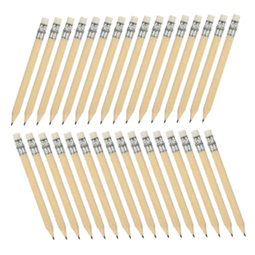 TOYZFRIENDY 100 Stück Holzbuntstifte mit Radiergummi Kurze Runde Handbleistifte Robust Holzmaterial für Schule Büro Geschenk TOYZFRIENDY 100 Stück Holzbuntstifte mit Radiergummi Kurze Runde Handbleistifte Robust Holzmaterial für Schule Büro Geschenk von TOYZFRIENDY