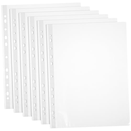 TOYZFRIENDY 100 Stück Klarsichthüllen Gelocht Transparente Dokumentenhüllen mit Oberladefunktion Robuste Schutzfolie für Ordner Glasklare Schutzhüllen für Schnellhefter und Aktenordner TOYZFRIENDY 100 Stück Klarsichthüllen Gelocht Transparente Dokumentenhüllen mit Oberladefunktion Robuste Schutzfolie für Ordner Glasklare Schutzhüllen für Schnellhefter und Aktenordner von TOYZFRIENDY